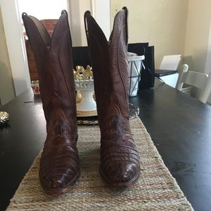Barely worn Lucchese boots